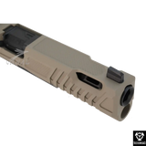 [Toxicant] NINEX19 Vapor Ported スライドセット Cerakote FDE