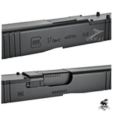 マルイ G17 Gen5 に対応したGlock17 Gen5 MOS アルミスライドセット -Black Pro-Arms トイガンパーツ エアソフト Airsoft Toy