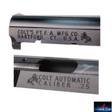 WE Colt 25 Auto (CT25)シリーズに対応したColt 25Auto アルミスライド AirsoftGun Toy エアガン トイガン