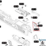 [EMG/VFC純正パーツ] SI SMP (VGCLURV050) コッキングプレート (右)