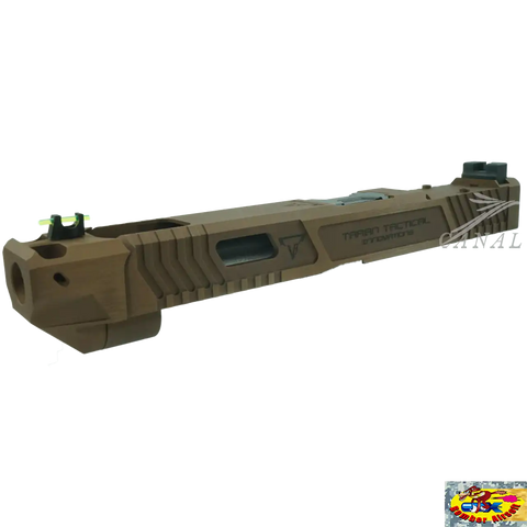 [Bomber Airsoft] TTI Ballerina Glock17 Gen5 スライドセット (ブロンズ) BM-SL-G17G5BL-TM-BR バレリーナ