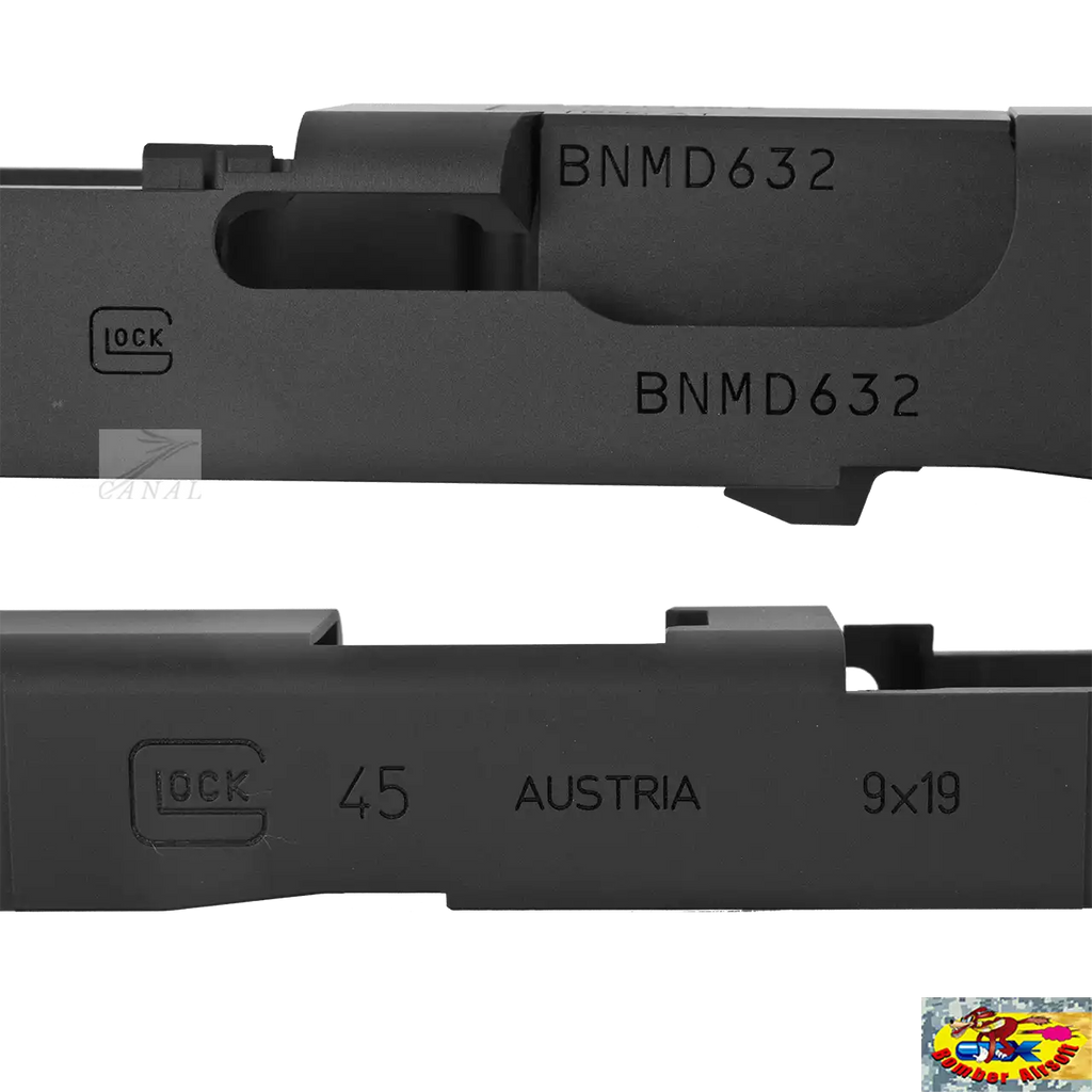 Bomber Airsoft] Glock 45 MOS アルミスライドセット – Canal Online Store