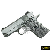 Hornet M1911 オフィサーズサイズ G10 グリップ -Coltロゴ (グリップスクリュー付)