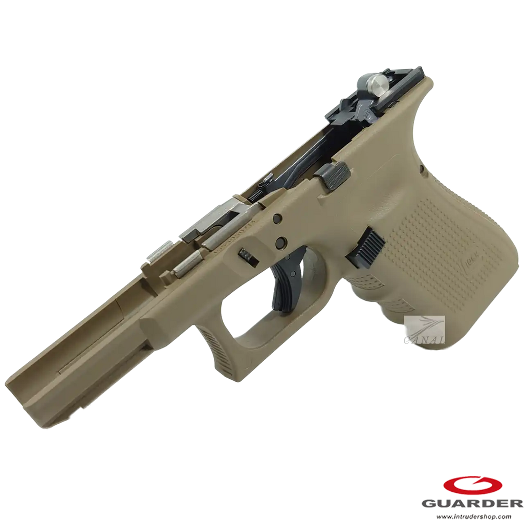 Guarder] Glock 19 Gen.4 リアル刻印フレームコンプリートセット -EURO