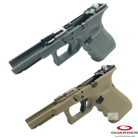 Guarder GLK-258(U) Glock 19 Gen.4 リアル刻印フレームコンプリートセット -U.S.A.-