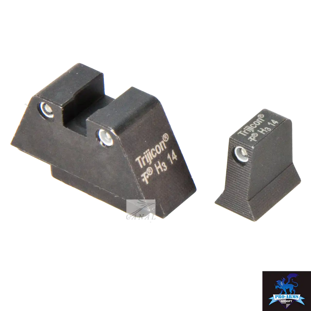 Pro-Arms Umarex Glock トリチウムサイト トリジコンタイプ Pro-Arms マルイ Glock Trijicon XD スチールトリチウムサイト