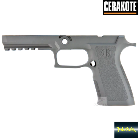 NOVA SIG P320 X-Series Full Size グリップモジュール セラコート Legion Grey